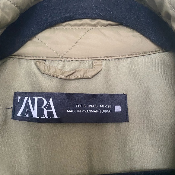 Zara kaki vest - Picture 4 of 4